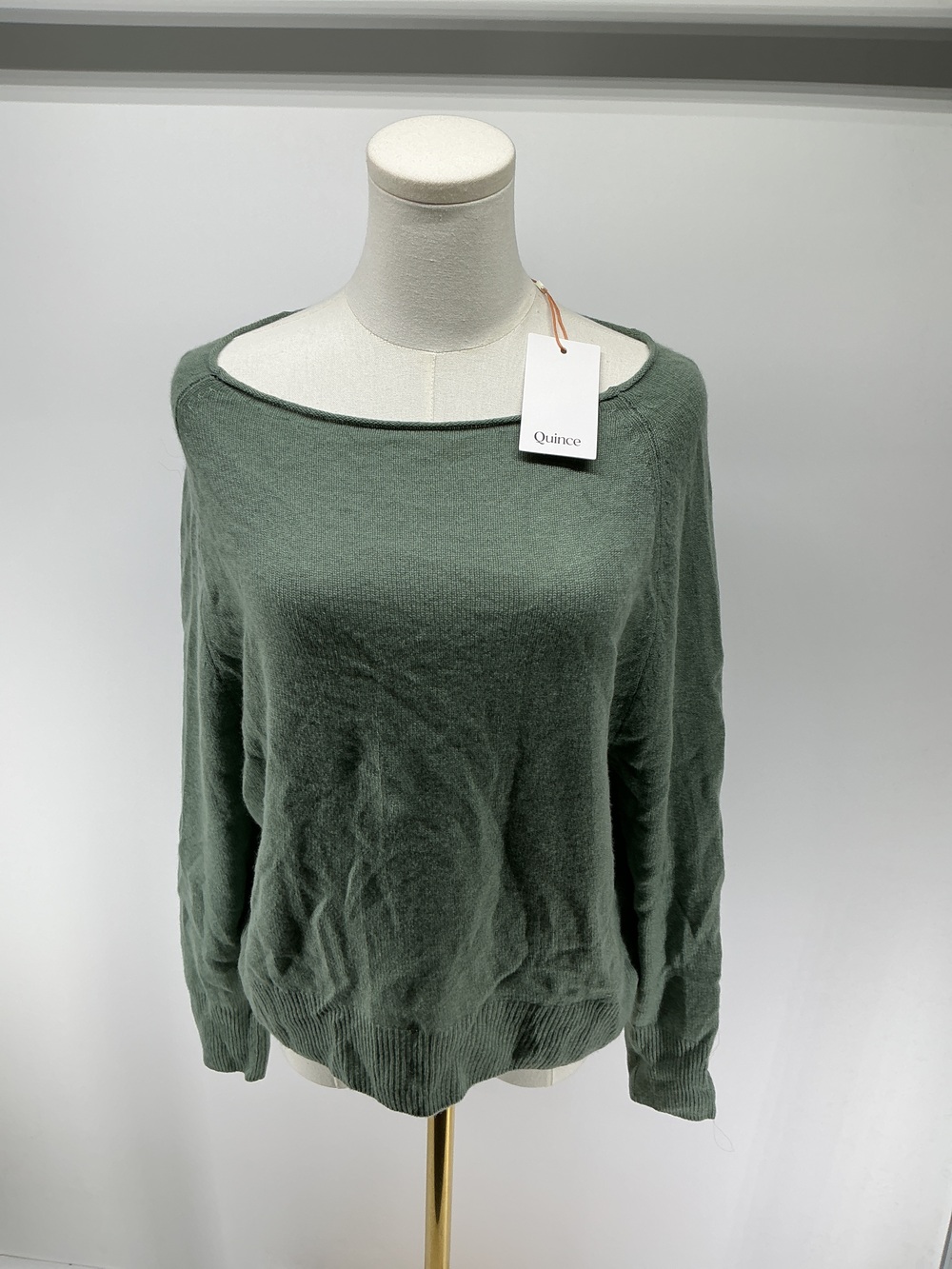 Mongolian Cashmere Boatneck Sweater